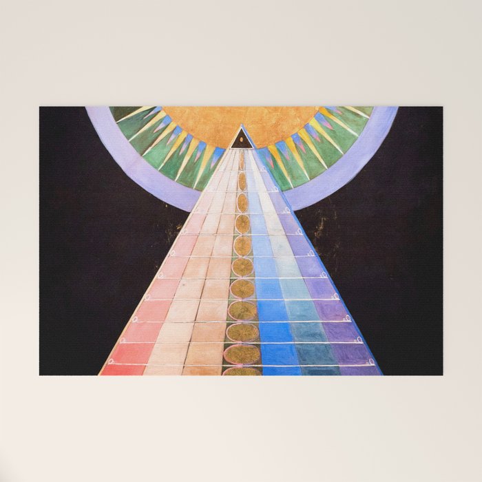 Hilma Af Klint "Altarpiece No. 1" Welcome Mat