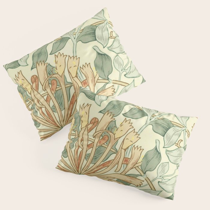 William Morris "Honeysuckle" 3. Pillow Sham