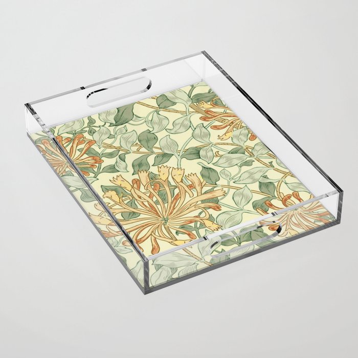 William Morris "Honeysuckle" 3. Acrylic Tray