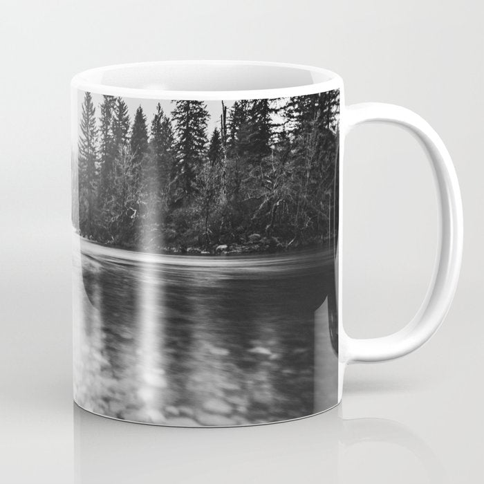 Pacific Northwest River Iii - Nature Photography Coffee Mug