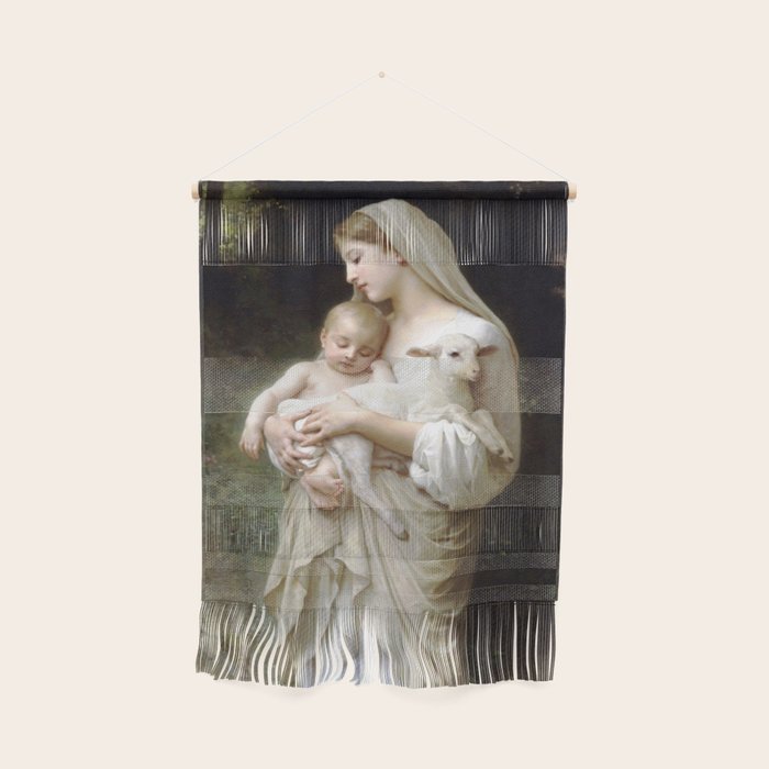 William-Adolphe Bouguereau "L'Innocence (Innocence)"(1893) Wall Hanging