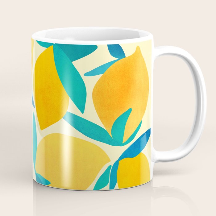 Mangoes - Tropical Fruit Illustration Coffee Mug