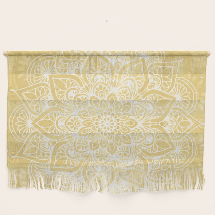 Mandala, Floral, Sun, Wall Art Boho Wall Hanging