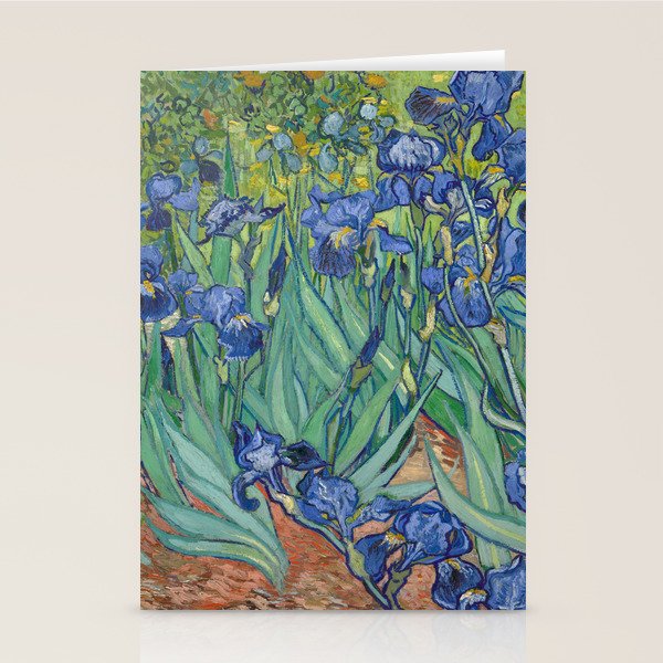 Irises, Vincent Van Gogh Stationery Card