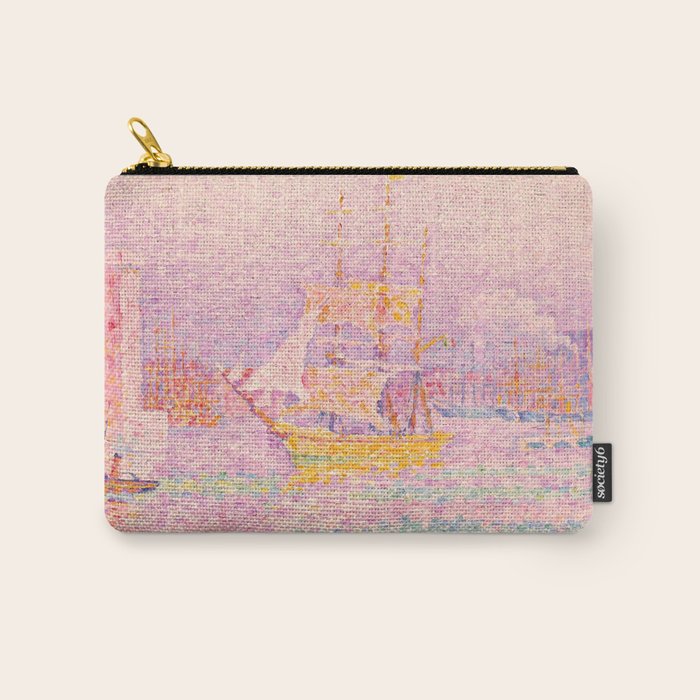 Paul Signac "Harbour At Marseilles" Carry All Pouch