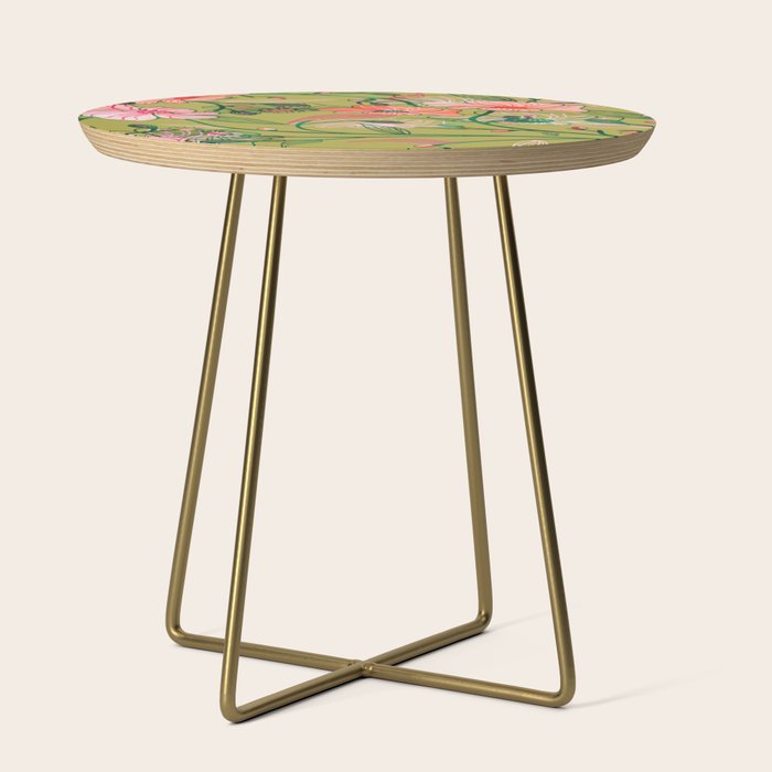 Twinning #Illustration #Pattern Side Table