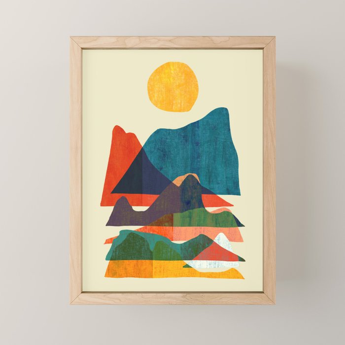 Everything Is Beautiful Under The Sun Mini Art Print