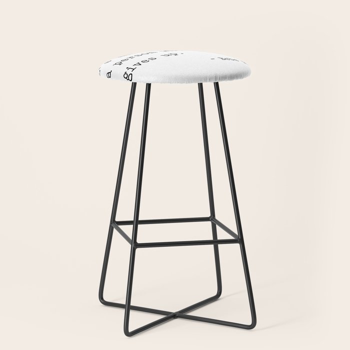 It Is Hard To Beat A Person Who Never Gives Up Stool