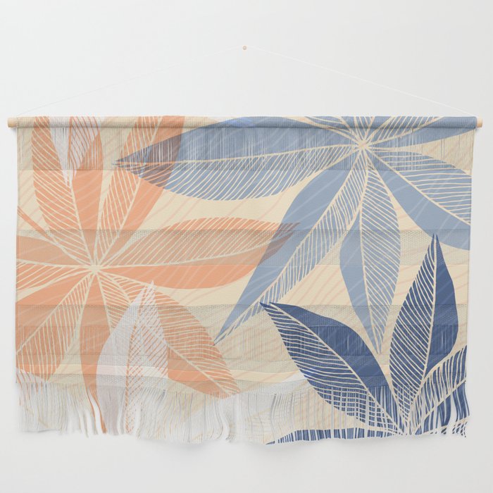 Modern Neutral Tropical Print Ii Wall Hanging