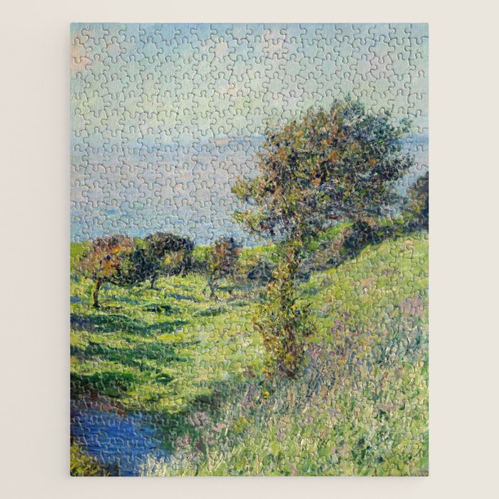 Claude Monet "Coup De Vent" Jigsaw Puzzle