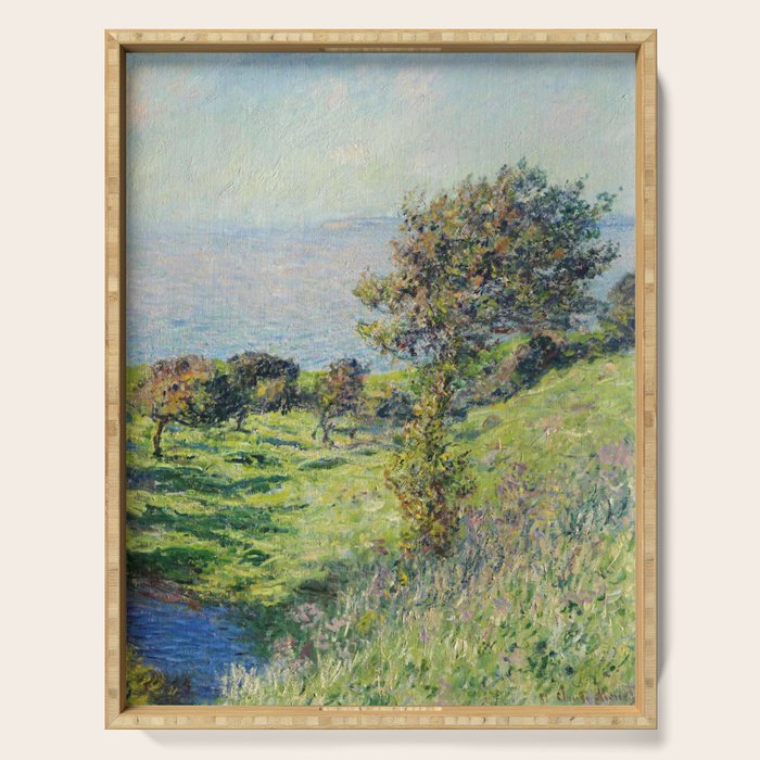 Claude Monet "Coup De Vent" Serving Tray