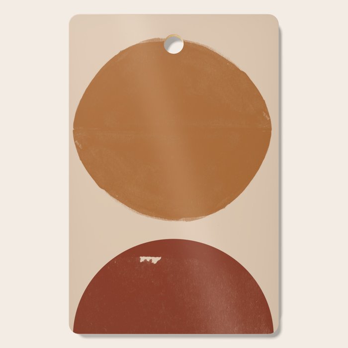 Burnt Orange Sun, New Boho Cutting Board