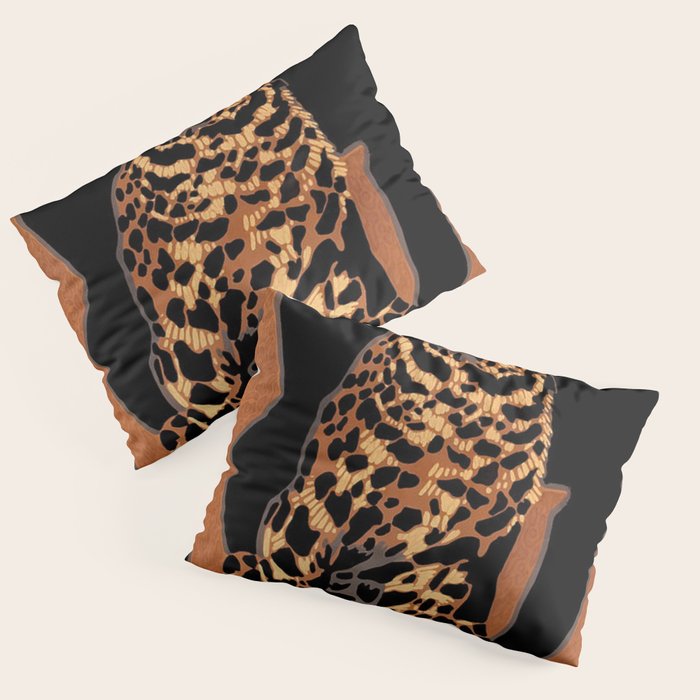Vintage Munich Zoo Leopard 1912 Advertisement Pillow Sham