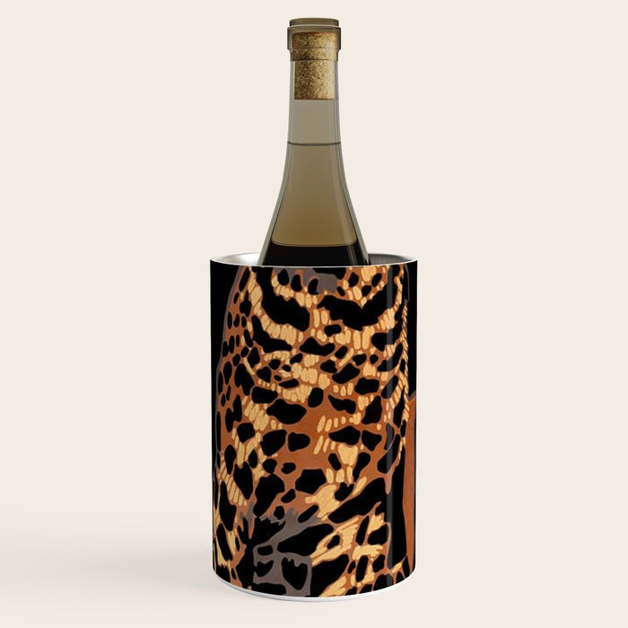 Vintage Munich Zoo Leopard 1912 Advertisement Wine Chiller