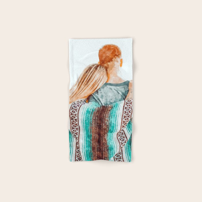 You Are My Sun, My Moon & All My Stars #Painting #Illustration Bath Towel