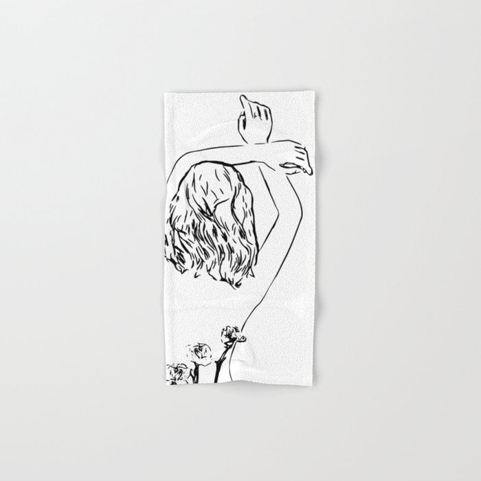 Oblivious #Drawing #Illustration Bath Towel