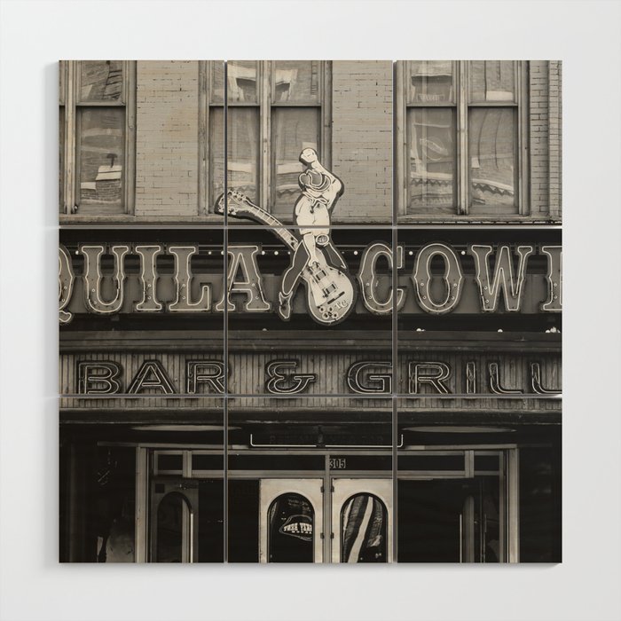 Tequila Cowboy - Nashville Wood Wall Art
