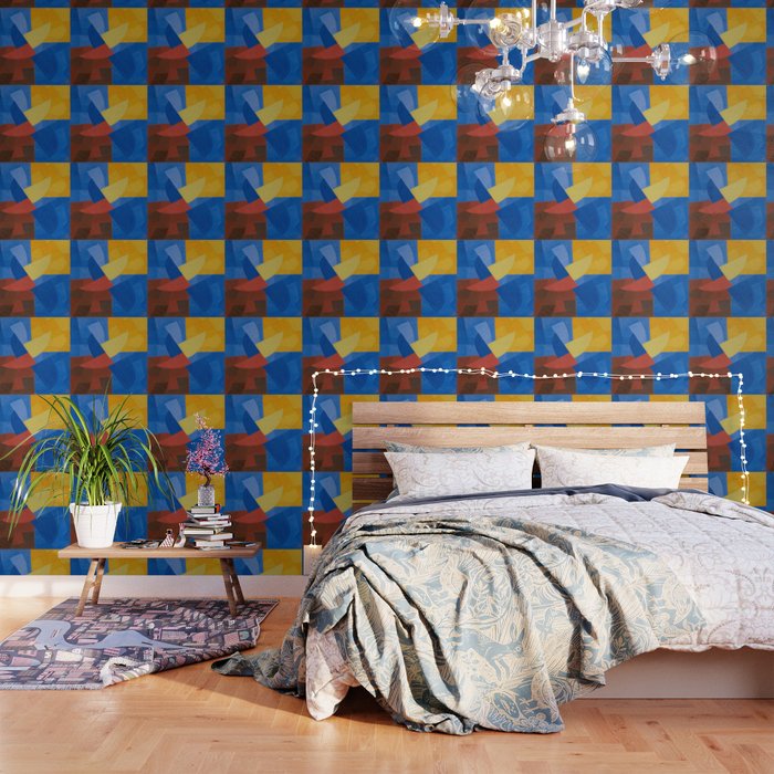 Otto Freundlich Komposition (Ca. 1932) Kunstmuseum Basel Colorful Geometric Art Wallpaper