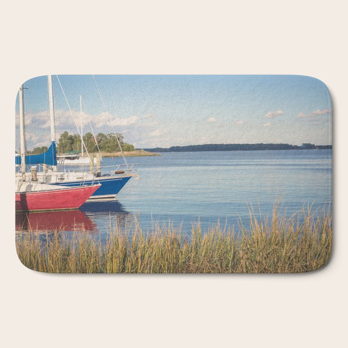 Morning On Chesapeake Bay, No. 2 Bath Mat