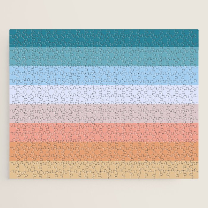 Multicolor Stripes - Tiyanak Jigsaw Puzzle