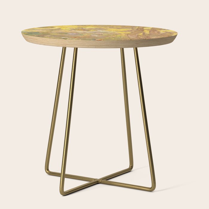 Odilon Redon "Trees On A Yellow Background" Side Table