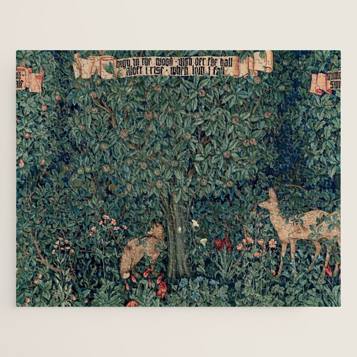 John Henry Dearle "Greenery" 1. Jigsaw Puzzle