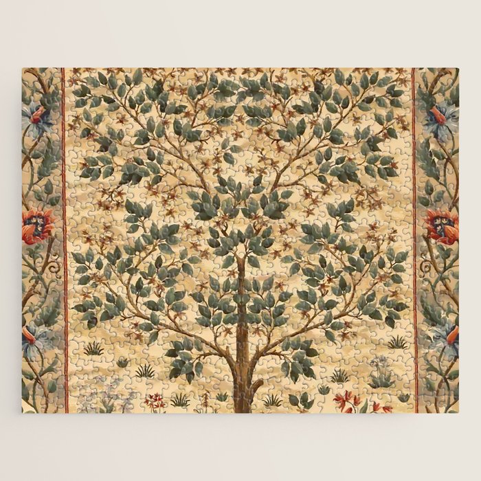 William Morris "Tree Of Life" 3. Jigsaw Puzzle