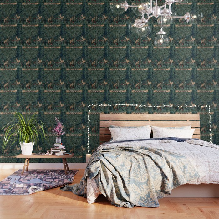 John Henry Dearle "Greenery" 1. Wallpaper