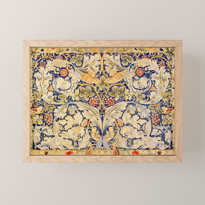 William Morris "Acanthus And Vine" 1. Mini Art Print