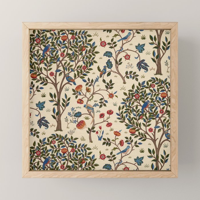 William Morris "Kelmscott Tree" 1. Mini Art Print