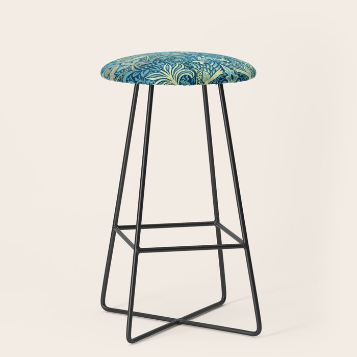 William Morris "Peacock And Dragon" Stool