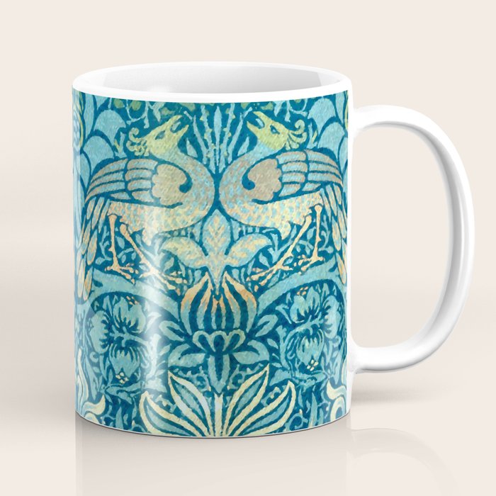 William Morris "Peacock And Dragon" Coffee Mug