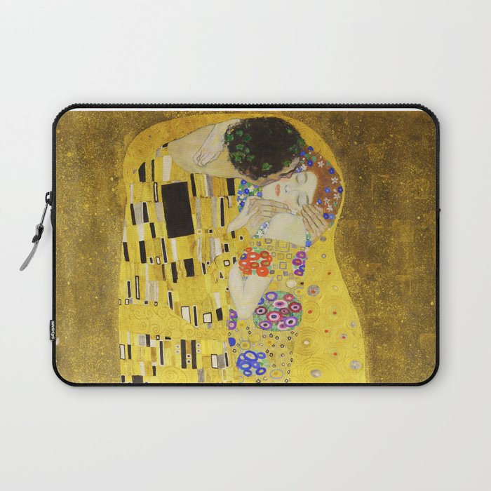 The Kiss - Gustav Klimt, 1907 Laptop Sleeve