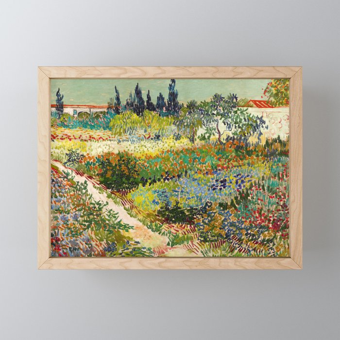 Vincent Van Gogh - Garden At Arles Mini Art Print