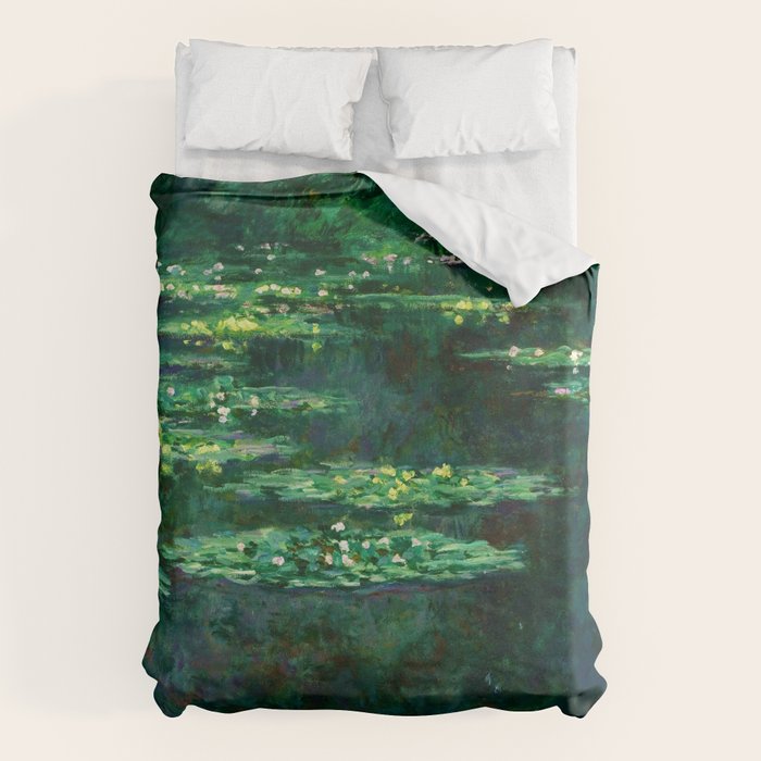 Claude Monet "Water Lilies" (14) Duvet Cover