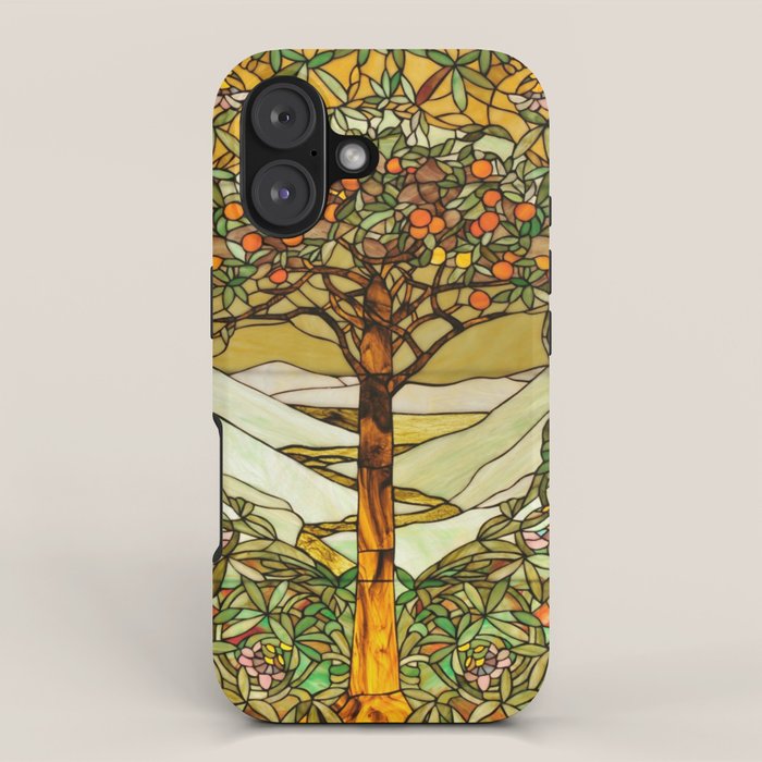 Louis Comfort Tiffany - Decorative Stained Glass 6. Iphone Case