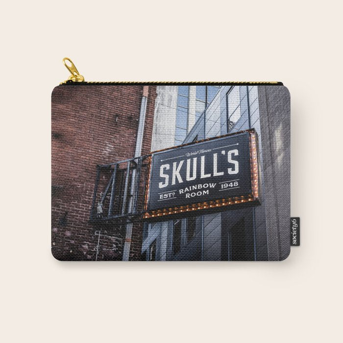 Skull'S Rainbow Room Nashville Tennessee Carry All Pouch