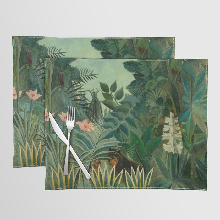 Henri Rousseau "The Equatorial Jungle" Placemat