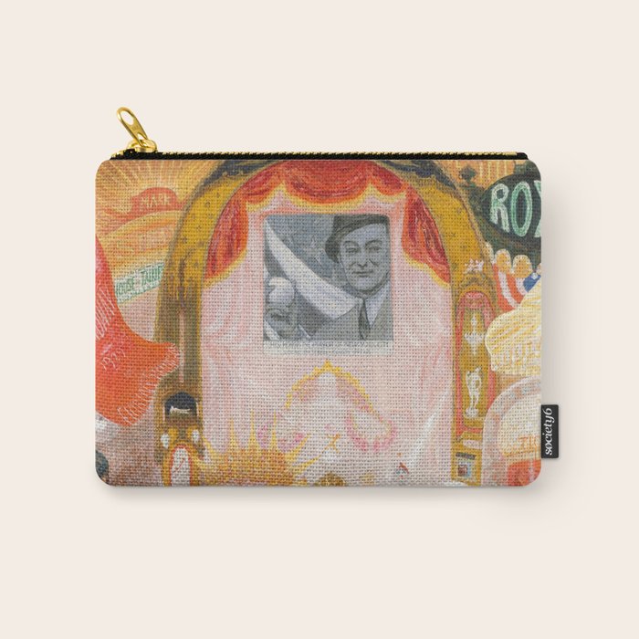 Florine Stettheimer "The Cathedrals Of Broadway" Carry All Pouch