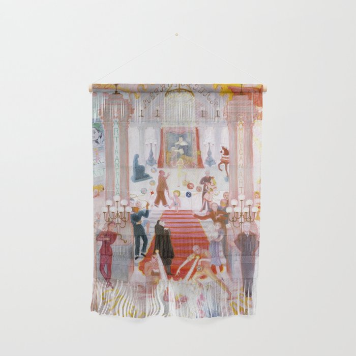 Florine Stettheimer "The Cathedrals Of Art" Wall Hanging