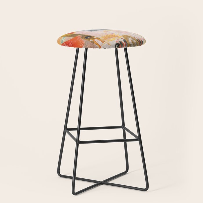 Florine Stettheimer "The Cathedrals Of Broadway" Stool