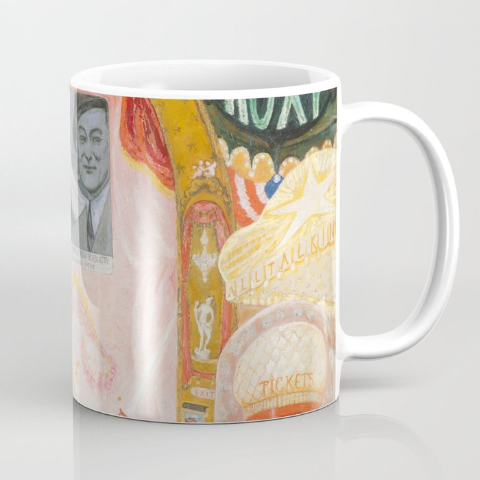Florine Stettheimer "The Cathedrals Of Broadway" Coffee Mug