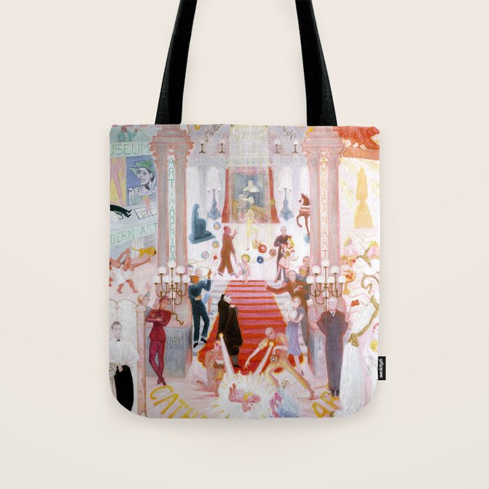 Florine Stettheimer "The Cathedrals Of Art" Tote Bag