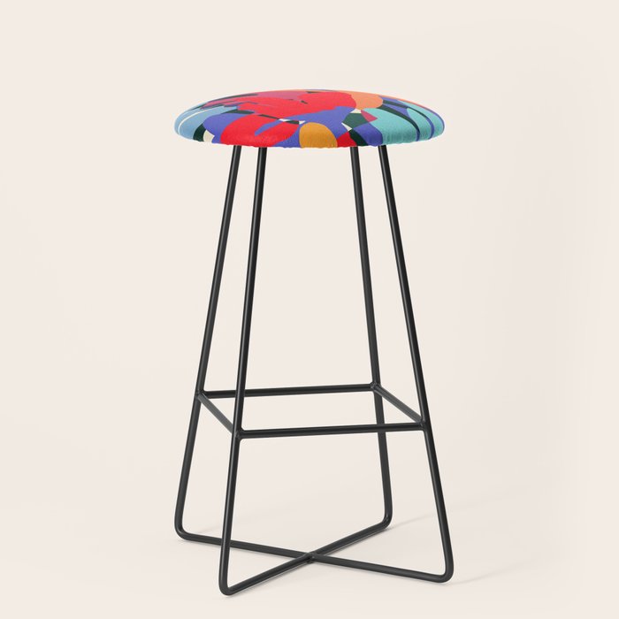 Where Flowers Blossom, So Does Hope. #Painting #Abstract Stool
