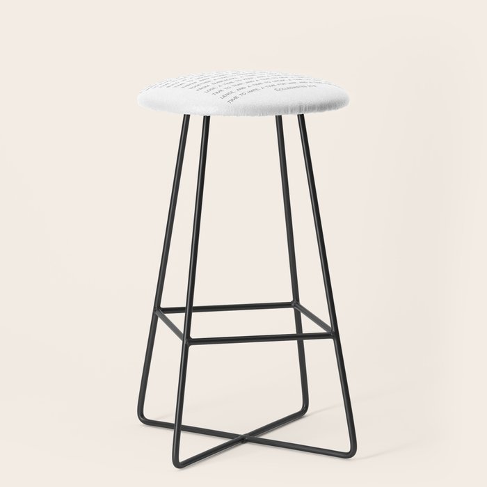 For Everything There Is A Season, Ecclesiastes 3:1-8 Stool