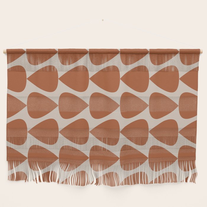 Plectrum Pattern In Clay And Putty  Wall Hanging