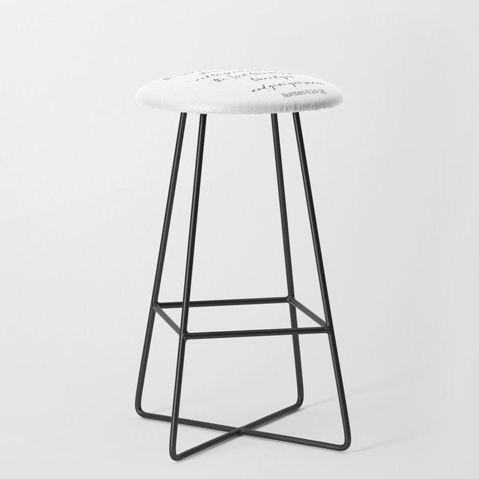 The Lord Bless You  - Numbers 6:24-26 Stool