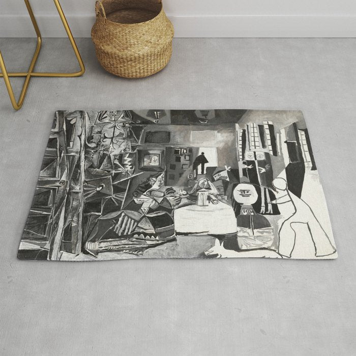 Picasso The Maids Of Honor, Las Meninas, After VeláZquez, 1957 Artwork Reproduction, Tshirts, Rug