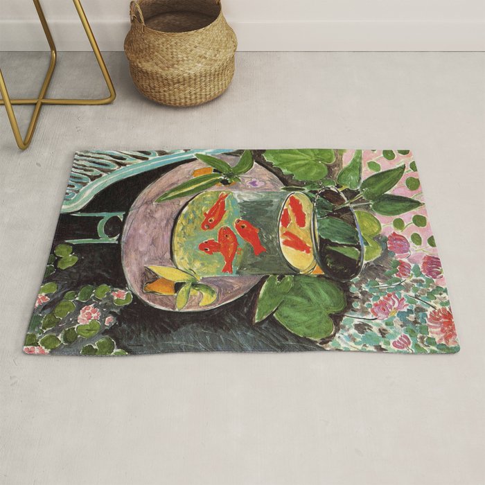 Henri Matisse Goldfish 1911, Goldfishes Artwork, Men, Women, Youth Rug