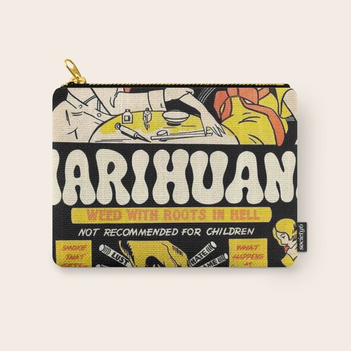 Marihuana Marijuana Vintage Movie Carry All Pouch